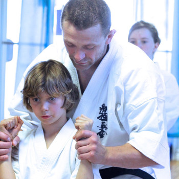 Sensei Ventsi Sholin - Karate Practice in Woodland Hills